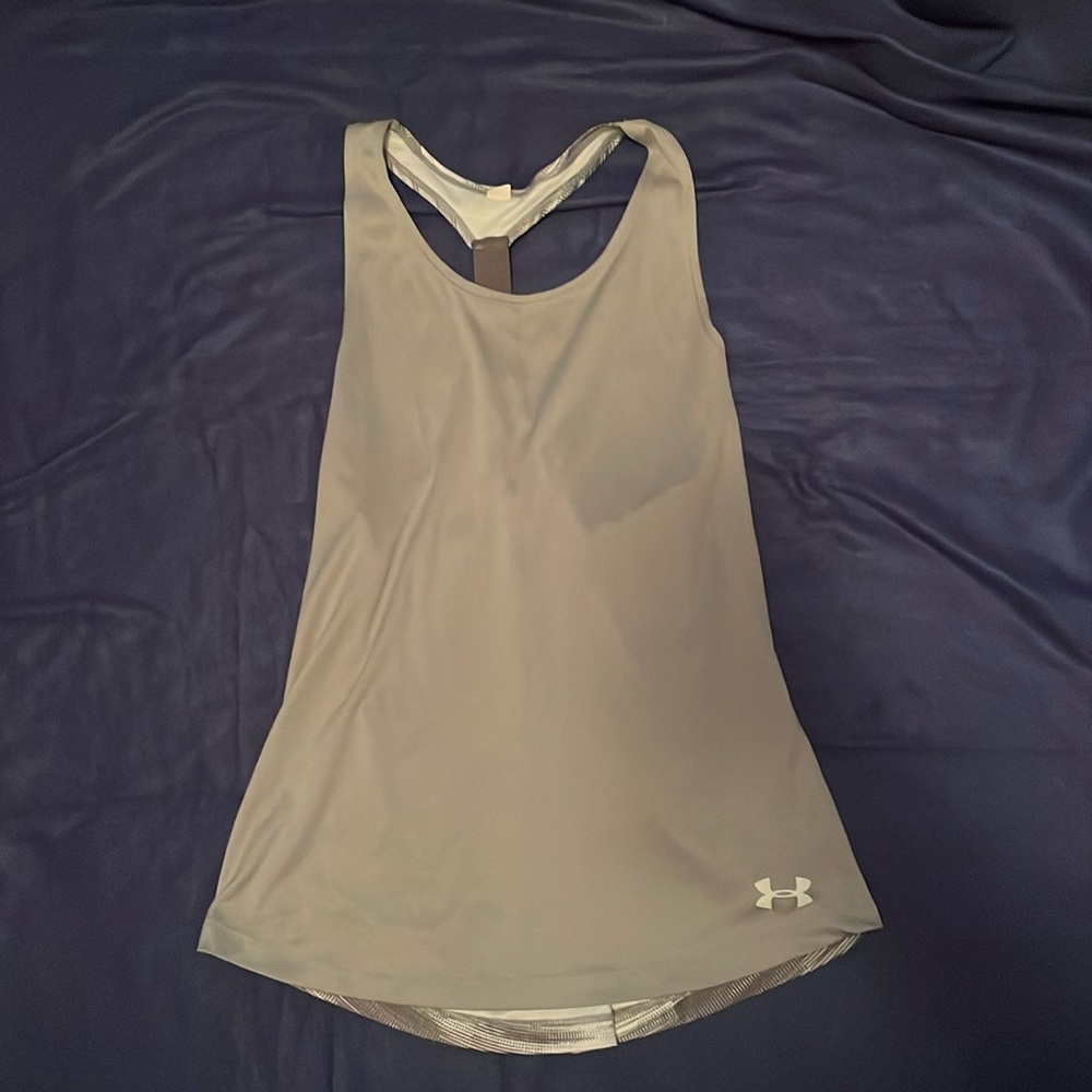 Under Armour tank top, Size S, light grey